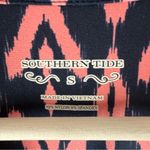 Southern Tide Ikat Print Stretchy Shift Resort Preppy Pink Navy Dress Small Photo 8