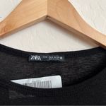 ZARA long sleeve black shirt Photo 2