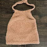 SKIMS NWT  Fuzzy Crop Halter Top Photo 0