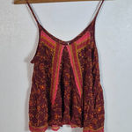 Free People  Burgundy Tank Top Photo 0