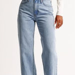 Abercrombie & Fitch Abercrombie The High Rise Loose Jeans Photo 0
