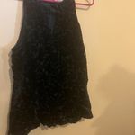 Ultra Pink NWT  large black velvet top Photo 2