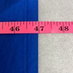 Eye Candy 1X Plus Maxi Tank Dress Blue Black Side Stripe Snaps Inlay Adjustable Photo 6