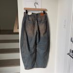 Free People NWT We The Free Good Luck Mid-Rise Barrel Jeans Lost In The Desert Photo 4