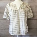 Old Navy plaid keyhole shirt Photo 0
