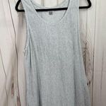 J. Jill Pure Jill Women’s XL White Grey Maxi Dress Photo 0