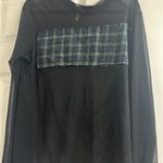 LF Emma & Sam by  Mesh Plaid Detail Top Photo 3