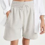 AGOLDE Boxing Fleece Shorts Bermuda Grey Size Small Photo 1