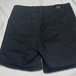 Black Jean Shorts with Classic Design Size 9 Photo 2