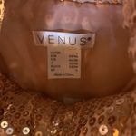 Venus NWOT  Pink Sequin Puffer Coat Size L Photo 1