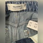 Hollister  Womens Ultra High-Rise Baggy Jeans Size‎ 2S /w26 Short Blue Y2K NEW Photo 7