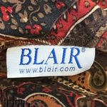 Blair Midi Skirt Womens L Multicolor Paisley Boho Fall Flowy Witchy 70s Hippie Photo 3
