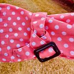 American Rag Coral & White Polka Dot Jacket Photo 12