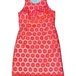 Lilly Pulitzer NWOT HTF Pearl Fiesta Pink Pinwheel Organza Dress 51982 Sz 4 Photo 6