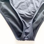 Shade & Shore Black High Waisted Cage Sides Bikini Swim Bottoms Photo 3