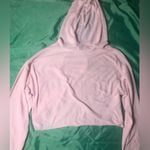 Rue 21 Women’s Light Pink Cropped Hoodie Size L Photo 4