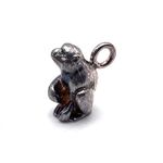 Vintage Women's Monkey 3D Sterling Silver Bracelet Charm Necklace Pendant Photo 4