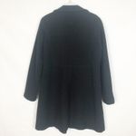 Braetan Women's Button Down Black Trench Coat Size large Photo 7