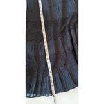 Ann Taylor VTG  NWOT Slip Dress SZ 6 Silk Dark Blue Romantic Lace Feminine Ruffle Photo 14