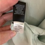 Torrid  Studio Crepe Jersey Mock Neck Lace Inset Top Aqua Plus Size 3 bus… Photo 5