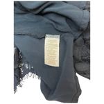 Free People Floral Embroidered Mesh Lace Mini Dress Black S Photo 10