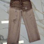 Cider Mica Brown Ripped Jeans Photo 1