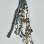 Free People  Silver and Gold Charm Keychain Photo 0