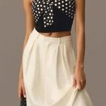 Anthropologie DOLAN Cropped Bow Sweater Tank Size Large $98 Photo 0