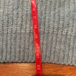 Universal Threads Universal Thread Baby Blue Chunky Knit Pullover with mock neck & balloon sleeves Photo 4