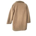 Papaya Sherpa Coat S Champagne Beige Minimalist Warm Neutral Urban Cozy Photo 1
