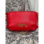 Betsey Johnson Bow Shoulder Crossbody Bag in Red Photo 6