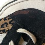 Vans Old Skool Suede Animal Print Low Top Sneakers Black Tan Size 7 Photo 9