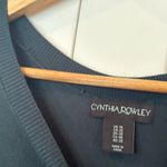 Cynthia Rowley  Green Merry And White Sweater Size 1X Photo 6