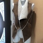 Sanctuary  draped Sherpa vest Photo 1