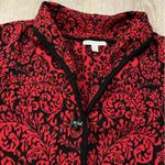 JM Collection  Paisley Button Front Blazer | Jacket Business Casual Photo 3