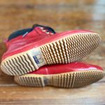 Vintage Sporto 1980s Red Rubber Fleece Lined Rain Boots Size 7 Photo 5