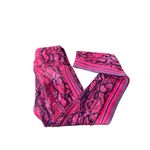 Lorna Jane Red & Black Leggings Vibrant Tie-Dye Design SIZE S Photo 10