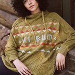 Free People NEW  Powder Bunny Knit Sweatshirt $178 MSRP Photo 0