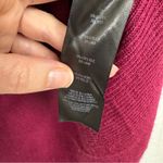 City Chic  Burgundy Boat Neck Slouchy Sweater Womens 16 Boho Casual Oversized Photo 2