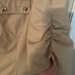 Unique spectrum  Button Down, 3/4 Sleeve Top with Beadwork Shoulder Details.​ Photo 4