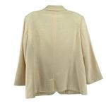 Sag Harbor Petite Women’s Cream Wool Blazer Jacket H62070JC Single Button 16P Photo 1