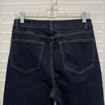 J. McLaughlin Womens Wide Leg Dark Wash Jeans Size 6 High Rise Inseam 30 Photo 7