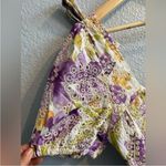 Adelyn Rae Anthropologie  Gina Floral Print Embroidered
Eyelet Romper Sz: S Photo 9