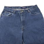Eddie Bauer Vintage  Mom Jeans Women's Size 18 Blue 100% Cotton Outdoors Classic Photo 2