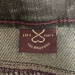 NYDJ High Rise Boot Cut Flare Leg Denim Blue Jeans Faux Back Pockets Size 10 Photo 5