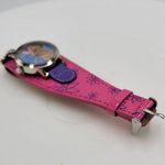 Disney Vintage Hannah Montana Watch Pink Purple Heart Charm Miley Cyrus New Box Photo 8