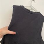 Torrid  3 Plus Size Foxy Cutout Tank Solid Black High Neck Choker Cotton Blend 3X Photo 13