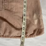 ZARA  Basic Small Sheer Ruffle Front‎ Sheer Elastic Waist Pullover Blouse Photo 8