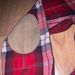 H&M L.O.G.G. Label of Graded Goods Plaid Button Up Long Sleeve Flannel Shirt Photo 3