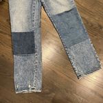 Abercrombie & Fitch  Patchwork Denim
The Ankle Straight Ultra High Rise Size 26/2 Photo 5
